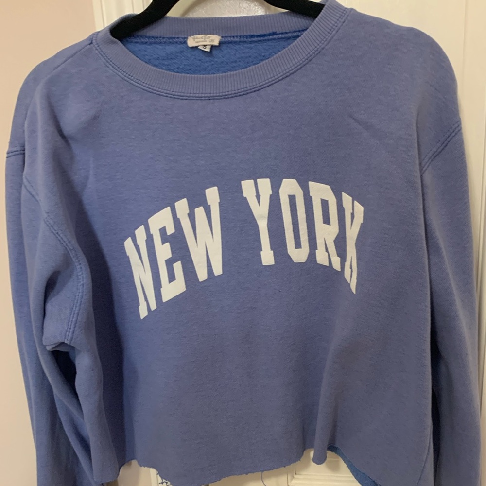 brandy melville cropped crew neck